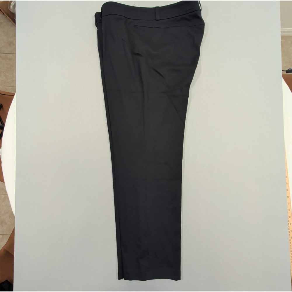 Basler Womens Black Pants Size 18 Plus Stretch Straight Leg Trousers Dress - Picture 11 of 12
